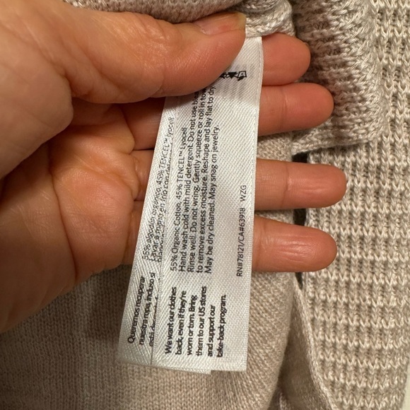 Eileen Fisher mock neck sweater - Picture 7 of 7